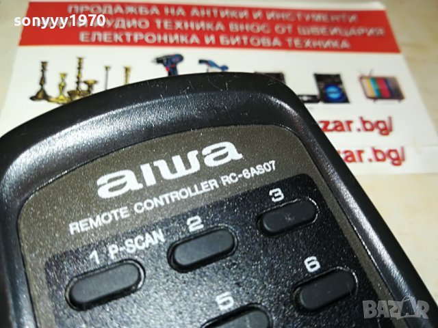 AIWA RC-6AS07 REMOTE 0806222025, снимка 13 - Други - 37024787