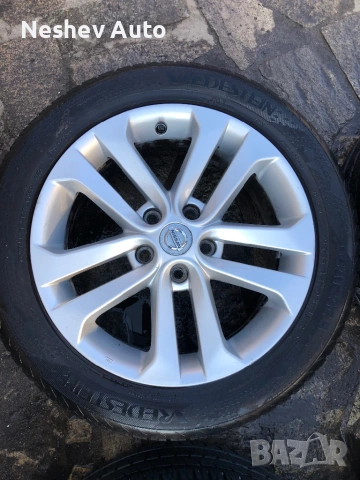 4бр. алуминиеви джанти от Nissan Juke, Qashqai 17 цола., снимка 4 - Гуми и джанти - 53880506