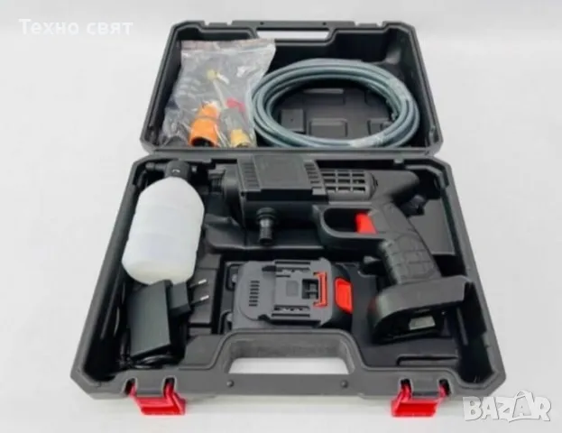 ТОП ЦЕНА АКУМУЛАТОРНА ВОДОСТРУЙКА за кола дом градина 30 bar, снимка 2 - Аксесоари и консумативи - 47708329