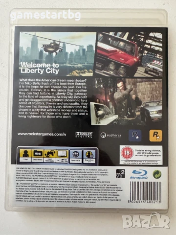 Grand Theft Auto IV (GTA 4)  за PS3, снимка 2 - Игри за PlayStation - 50853719