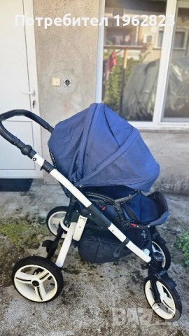 Бебешка количка 2v1 , снимка 5 - Детски колички - 51751442