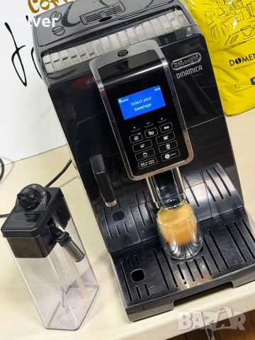Кафемашина кафе автомат delonghi dinamica с гаранция, снимка 7 - Кафемашини - 52243364