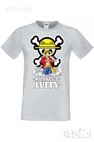 Мъжка тениска One Piece 07,Анимация,игра,Празник,Повод,, снимка 5 - Тениски - 38096790