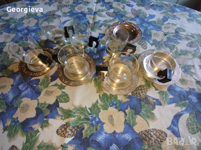 чашки подстаканчики за кафе за допълване