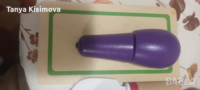 дървени зеленчуци за рязане, снимка 4 - Образователни игри - 51206683