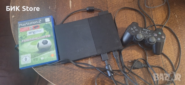 playstation 2 ps2 плейстейшън с игра, снимка 1