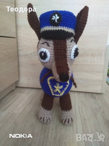 Плетени кученца "Пес патрул", снимка 12 - Плюшени играчки - 37370122