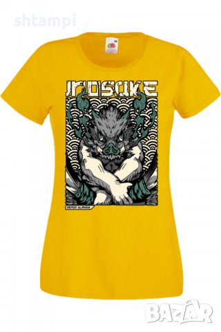 Дамска тениска Demon Slayer Hashibira Inosuke,Анимация,игра,Празник,Повод., снимка 9 - Тениски - 38057995