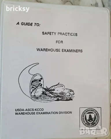 A guide to safety practices for warehouse examiners. Американско ръководство безопастност складове , снимка 1 - Специализирана литература - 49002153