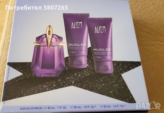 Парфюмeн сет Alien Mugler, снимка 2 - Дамски парфюми - 52859440