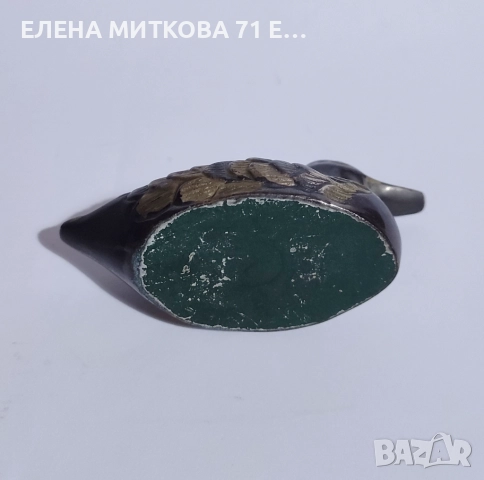 Семейство патици от месинг, снимка 7 - Антикварни и старинни предмети - 52894133