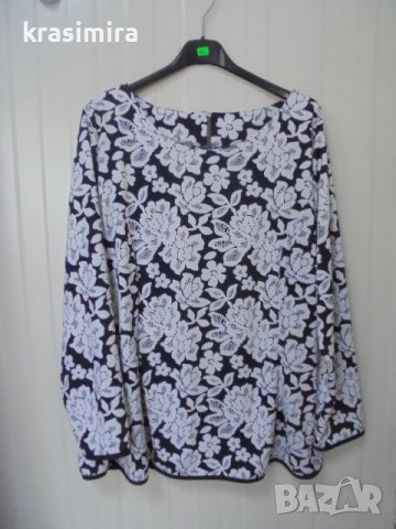 Нова блузка с размери 3ХЛ,4ХЛ, снимка 5 - Ризи - 39102450
