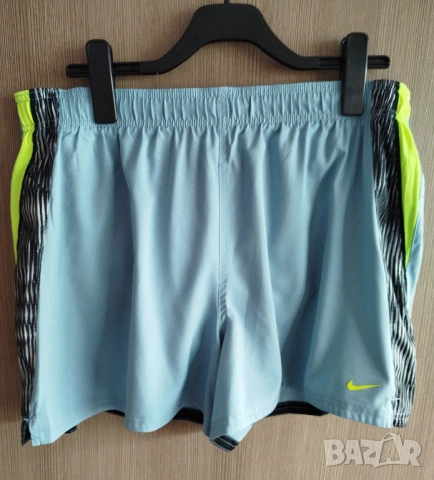 къси гащи- шорти- Nike -XL- светло син 