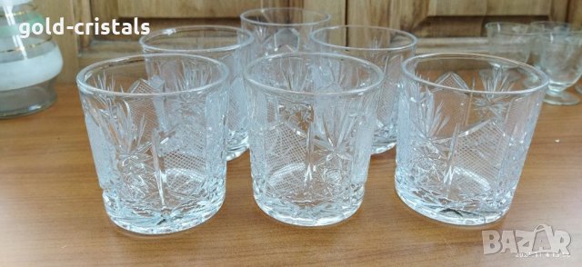 Кристални чаши, снимка 3 - Сервизи - 34978845