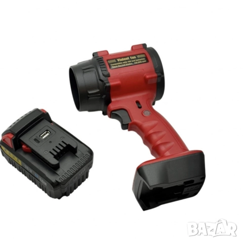 Мощен акумулаторен вентилатор Violent Fan F018 – 110,000 RPM сила за охлаждане и продухване, снимка 7 - Друга електроника - 51854893