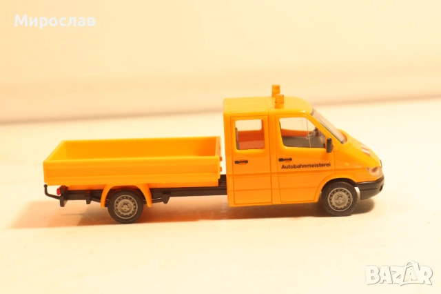 HERPA H0 1/87 MERCEDES SPRINTER КАМИОН КОЛИЧКА МОДЕЛ, снимка 5 - Колекции - 54113968