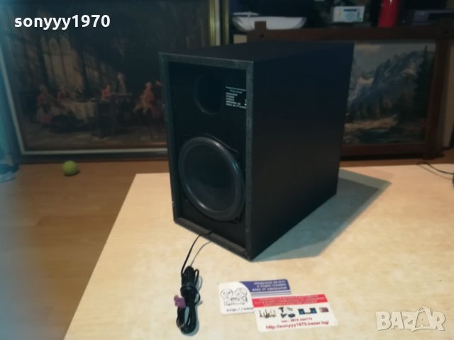philips subwoofer 27х27х16см 1612201735, снимка 4 - Тонколони - 31142611