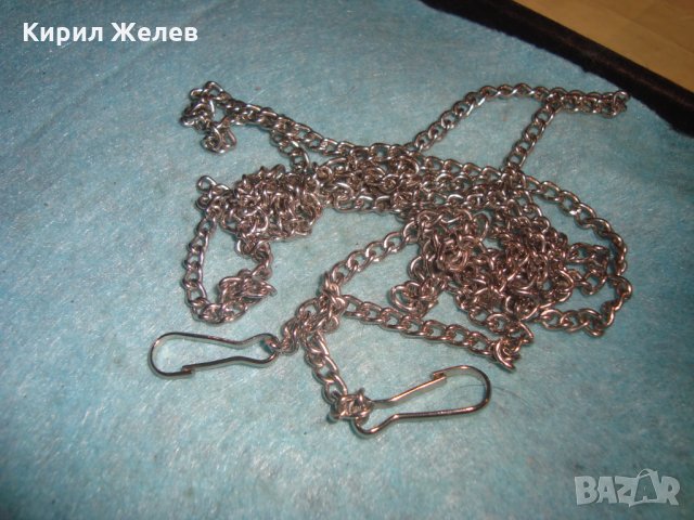 СРЕБРИСТА ВЕРИЖКА ПОДХОДЯЩА и за КЮСТЕК за ДЖОБЕН ЧАСОВНИК 27116