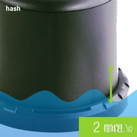 Потопяема помпа УЛТРА НУЛА от 2 мм ниво, 10 m кабел 3000 л/час Sicce 925607 , снимка 8 - Други инструменти - 49194913