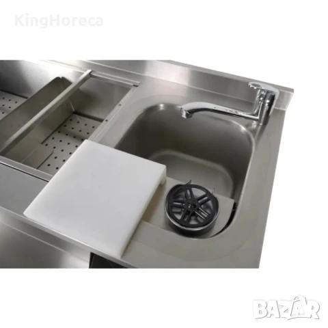  Хладилен плот с 2 врати – 180 литра, снимка 3 - Обзавеждане за заведение - 51013720