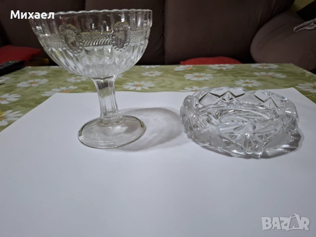 Кристални съдове, снимка 5 - Сервизи - 52099132