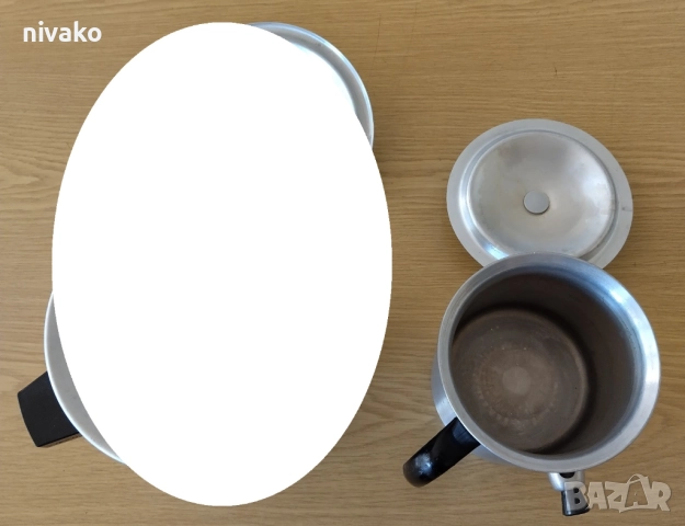 Продавам алуминиева млековарка, 1л, малко ползвана, много запазена, без забележки., снимка 4 - Съдове за готвене - 50143296