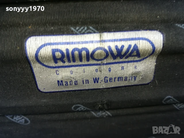 RIMOWA-MADE IN WEST GERMANY-АЛУМИНИЕВ КУФАР-ВНОС SWISS 0206251931LCHERY, снимка 5 - Други - 50524867