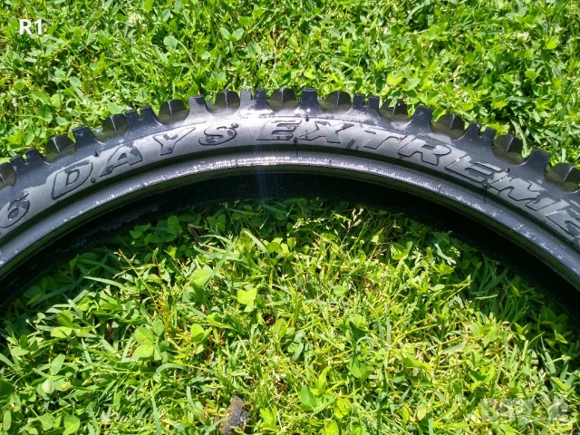 Предни Гуми METZELER 90/90-21, SAWA 80/90-21, снимка 3 - Гуми и джанти - 50652144