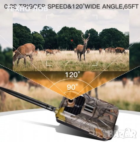 Ловна камера suntek HC-900М, Фото капан ,FUL HD 120градуса,MMS EMAIL 2”дисплей 25м нощно виждане, снимка 15 - Камери - 35191603