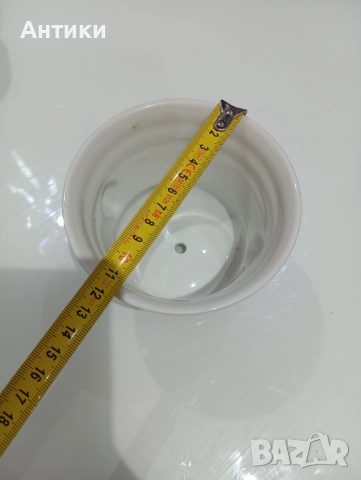 Порцеланова стара кашпа маркирана , снимка 7 - Други - 52564374