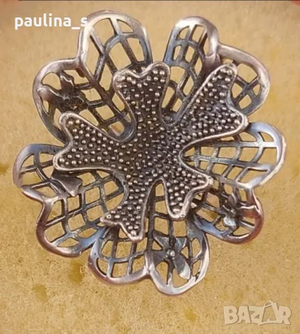 Три различни модели / Винтидж / Масивен дизайнерски сребърен пръстен проба 925 и Житен клас , снимка 16 - Пръстени - 42988584