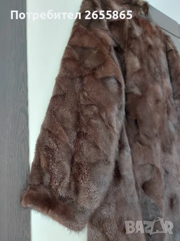 Дълго палто от норка, снимка 8 - Палта, манта - 48700852