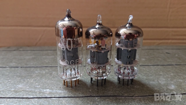 Нова радиолампа gold pin ADZAM E80CF. Нови радиолампи TESLA ECF82, TUNGSRAM PCF80. , снимка 2 - Ресийвъри, усилватели, смесителни пултове - 52953209