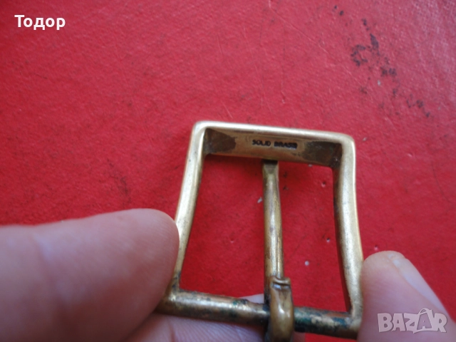Старинна бронзова тока катарама за олан , снимка 4 - Антикварни и старинни предмети - 52849720