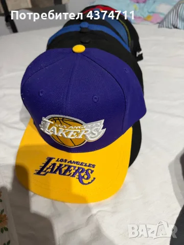 Продавам колекция от шапки New era и  Mitchell and Ness, снимка 10 - Шапки - 55986237