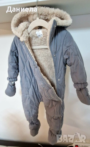 Бебешки космонавт Zara, размер 80, 9-12 месеца