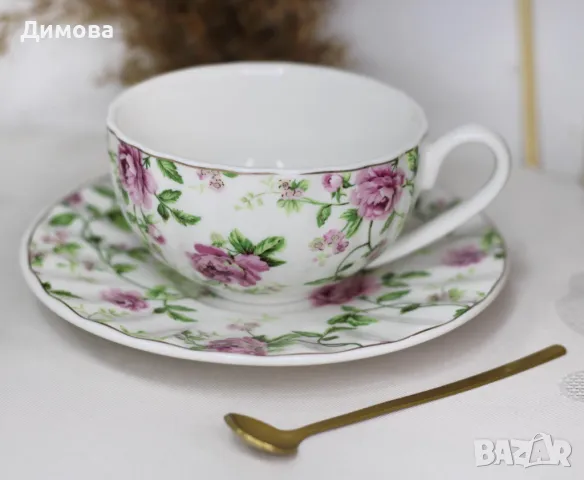 Чаша за чай, снимка 5 - Чаши - 47328248