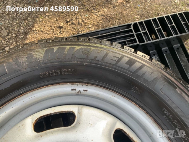 Резервна гума Michelin+джанта 16цола 6x170 ET115 за ДВОЙНИ ГУМИ Iveco Daily(2006-2025), снимка 5 - Гуми и джанти - 52826193