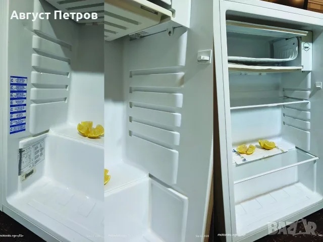 Haier HTTF-406W (81 литра) - Малък хладилник Haier - Smeg Style / Brushed Steel , снимка 8 - Хладилници - 56061737