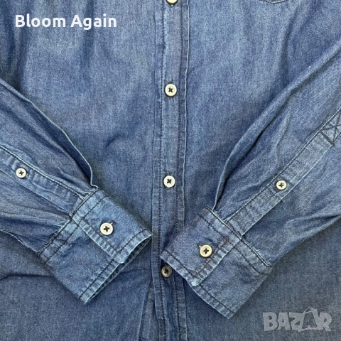 Мъжка риза Sisley, снимка 3 - Ризи - 51790204