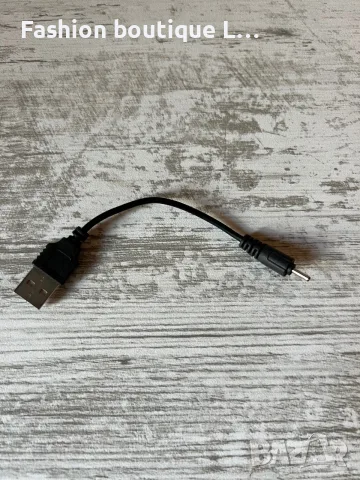 Зарядно тип черен кабел USB-A към USB-C 🖤, снимка 4 - USB кабели - 56119773