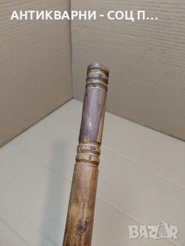 Соц Стар Каменоделски Чук С Дръжка От Дрян 0.950кг. НОМЕР 1650., снимка 6 - Антикварни и старинни предмети - 54237947