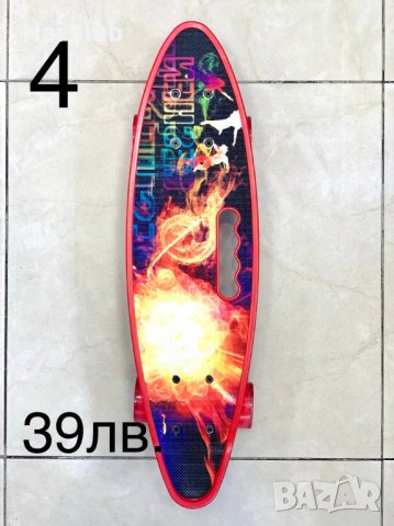Пениборд - скейтборд светещи LED /Penny board, снимка 6 - Скейтборд, ховърборд, уейвборд - 30928229