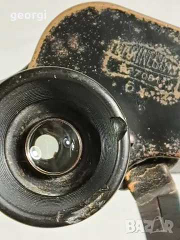 стар немски военен бинокъл Carl Zeiss Jena Marineglas 6x    1/3, снимка 11 - Антикварни и старинни предмети - 47972009