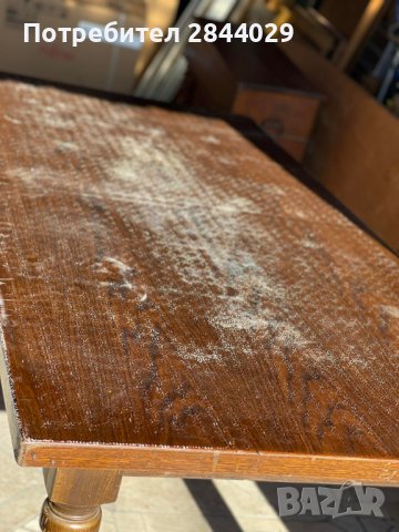 продавам стара масивна маса 180х90х75, снимка 2 - Антикварни и старинни предмети - 37289400