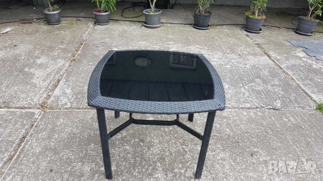 Маса ратан, снимка 2 - Градински мебели, декорация  - 29088284