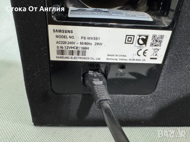 Саундбар - Samsung PS-K551 / CAM4, снимка 6 - Аудиосистеми - 46100448