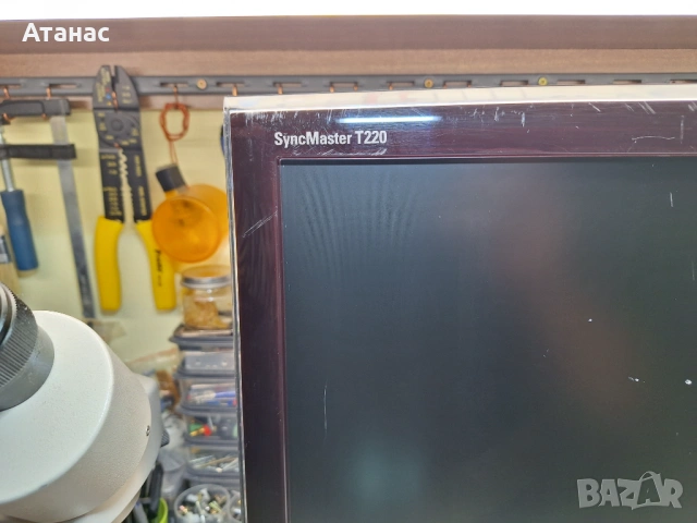 Монитор Samsung SuncMaster T220 - 22', снимка 5 - Монитори - 53086716