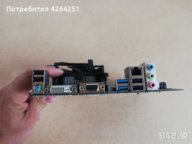 Asrock H81m-DG4 + Intel I3 4170 + охладител, снимка 4 - Дънни платки - 47601485