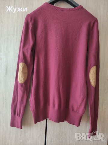 Мъжки пуловер Л размер, снимка 5 - Пуловери - 38104648